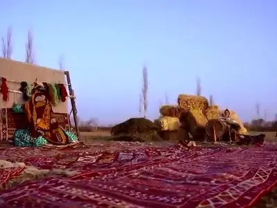 زنانی که بدون نقشه، گلیم‌های نفیس می‌بافند + فیلم