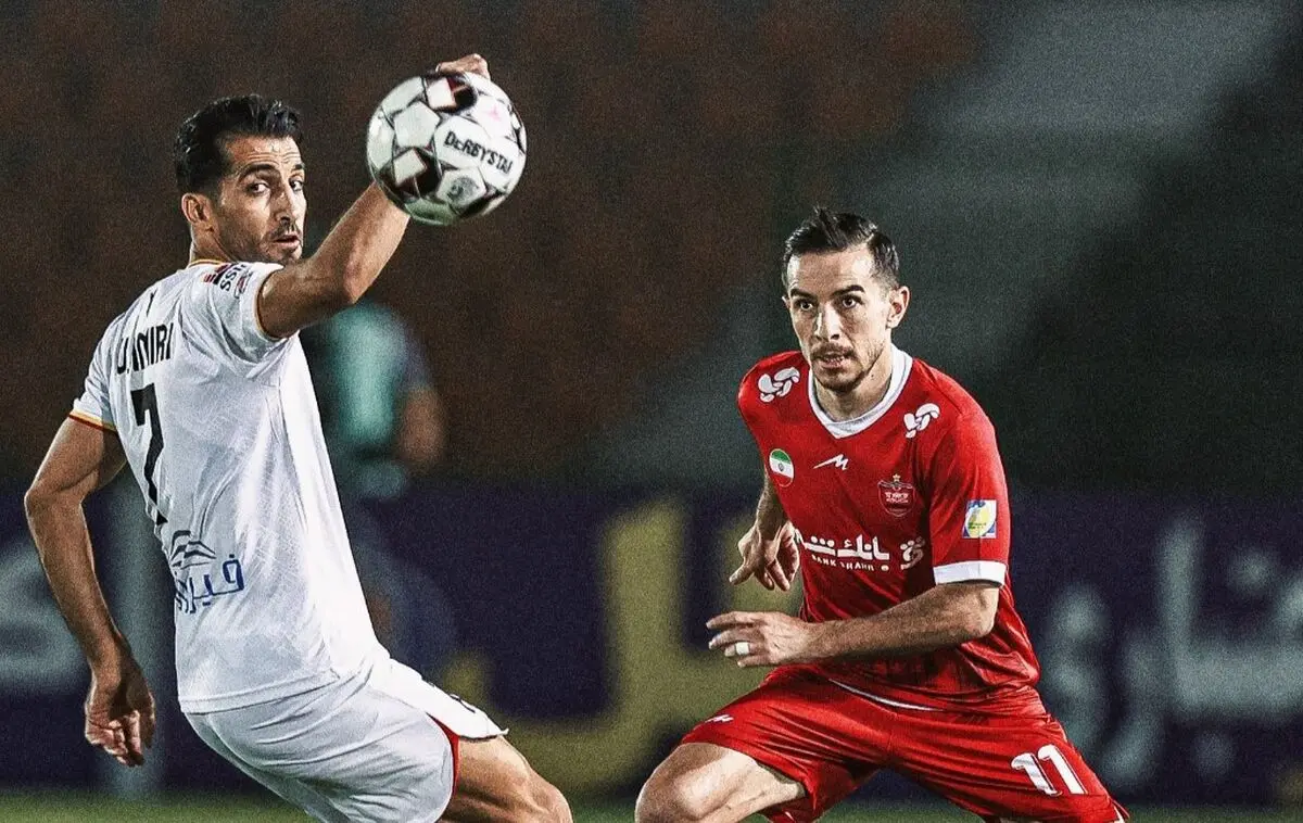 پرسپولیس ۱-۱ فولاد: یحیی ترمز تیم هاشمیان را کشید