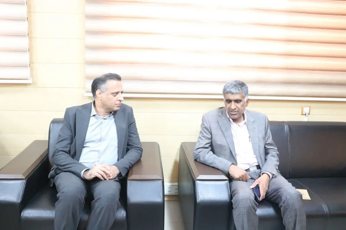 دیدار مدیرکل تعاون، کار و رفاه اجتماعی هرمزگان با فرماندار حاجی‌آباد