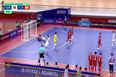 ویدئو: گل دوم ایران به افغانستان