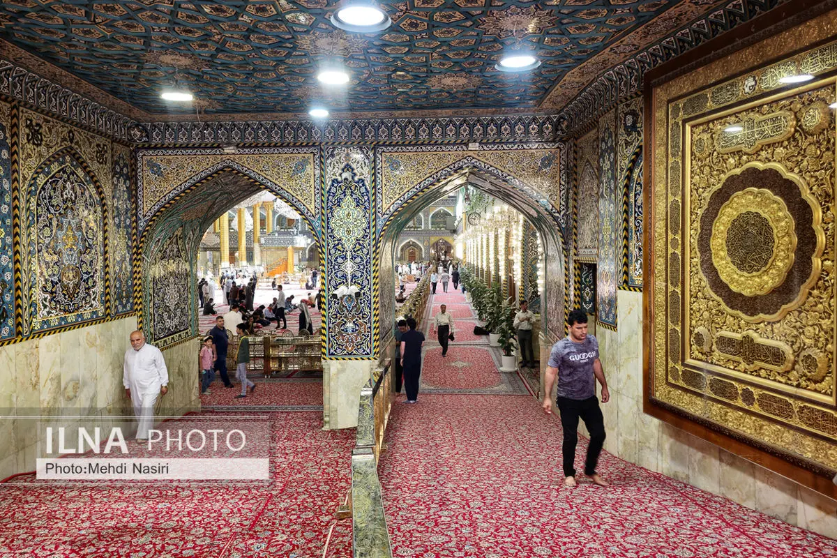  فرش‌های حرم حضرت عباس(ع) تعویض شد+ فیلم