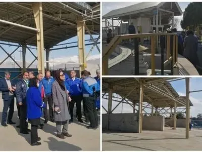 سایت پسماند ویژه یکی از خودروسازان افتتاح شد