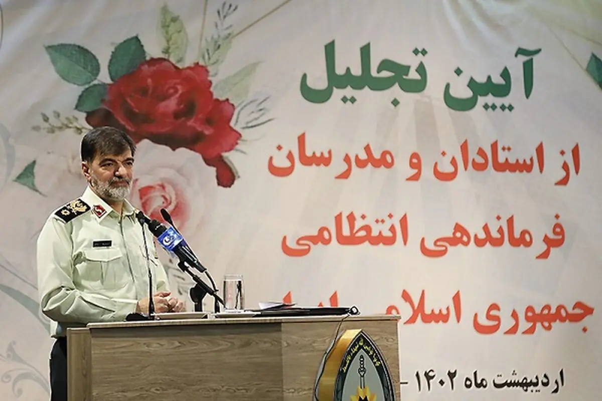 معلم خوب بر «دل‌ها» حاکم است/ استاد و معلم در تراز انقلاب اسلامی، پلیس در تراز پرورش می‌دهد