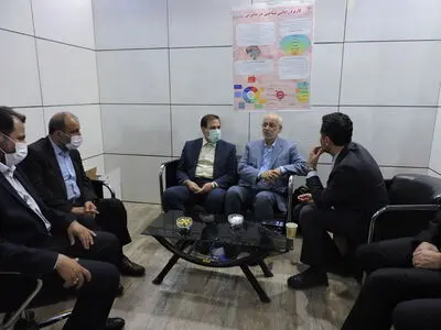  ویدئو بازدید معاون اجتماعی و پیشگیری از وقوع جرم قوه قضاییه از نمایشگاه متاراد
