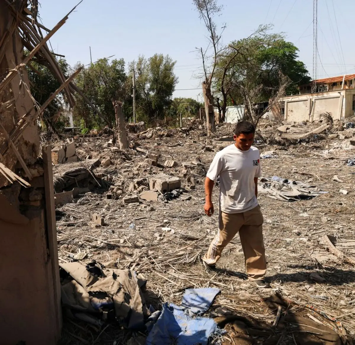 شهادت یک کودک در حمله متجاوزانه آمریکایی صهیونیستی به اهواز