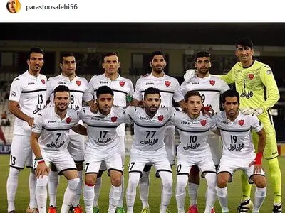 تبریک بازیگر استقلالی به طرفداران پرسپولیس(عکس)
