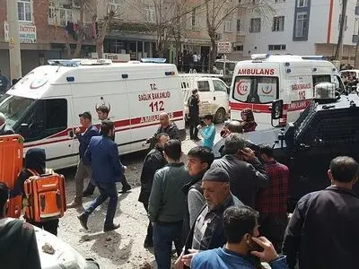 انفجاری مهیب در مقر پلیس دیاربکر 