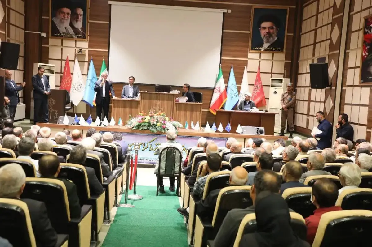 حضور رئیس کل دادگستری آذربایجان غربی در جلسات رسیدگی ۲ پرونده کثیرالشاکی