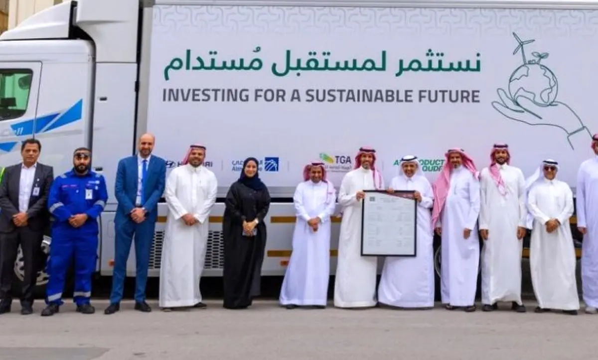 عربستان نخستین کامیون هیدروژنی را تولید کرد