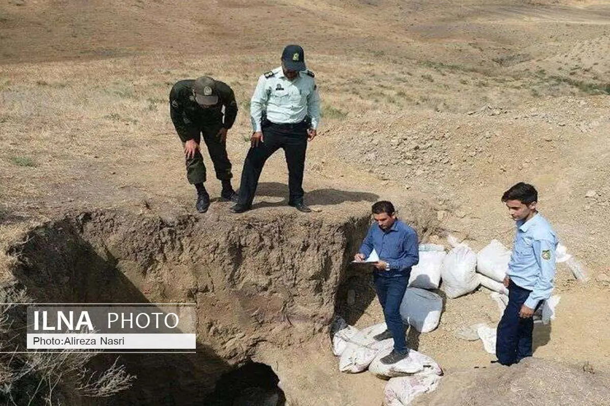 حفاران غیرمجاز در منطقه الموت غربی دستگیر شدند