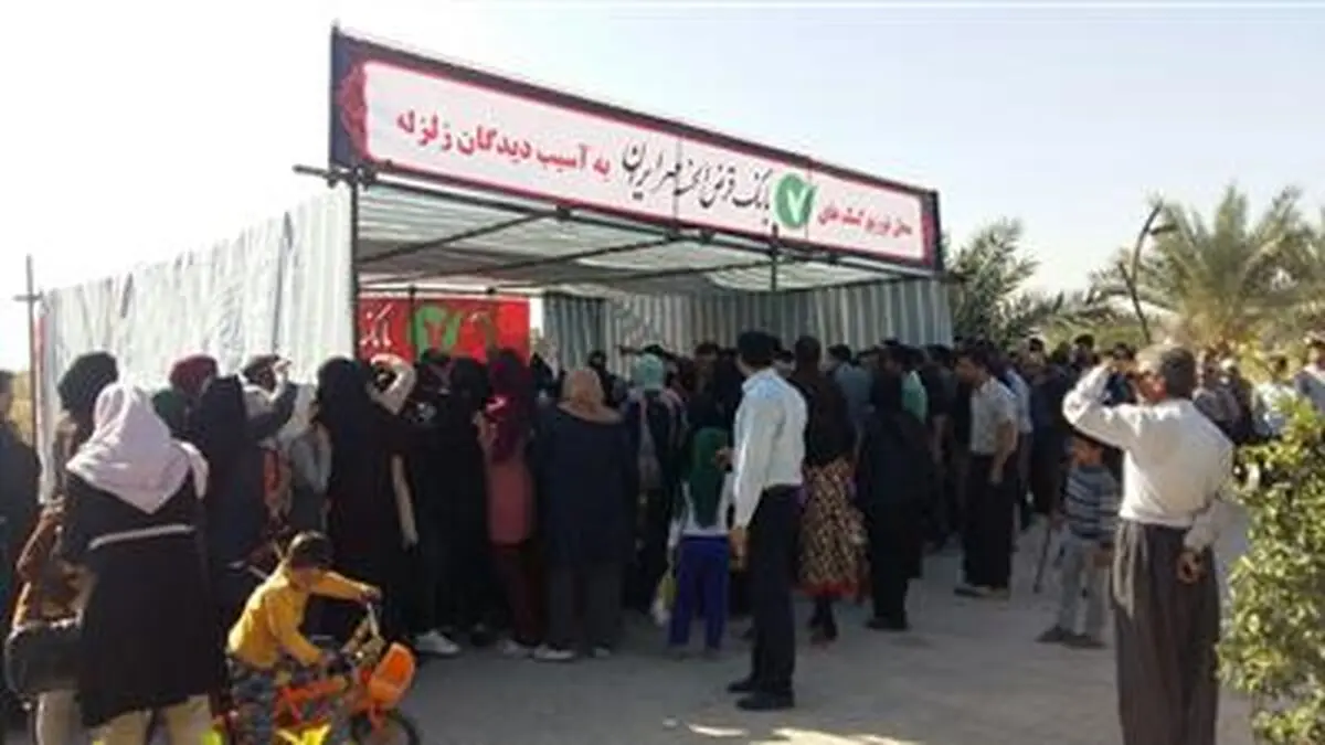 بازدید مدیرعامل بانک قرض الحسنه مهر ایران از مناطق زلزله زده