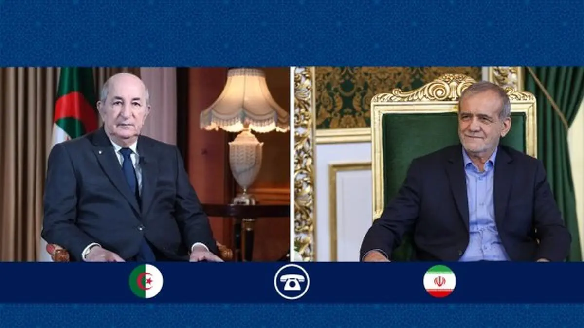 إیران والجزائر: تعزیز العلاقات الثنائیة ودعم الوحدة الإسلامیة
