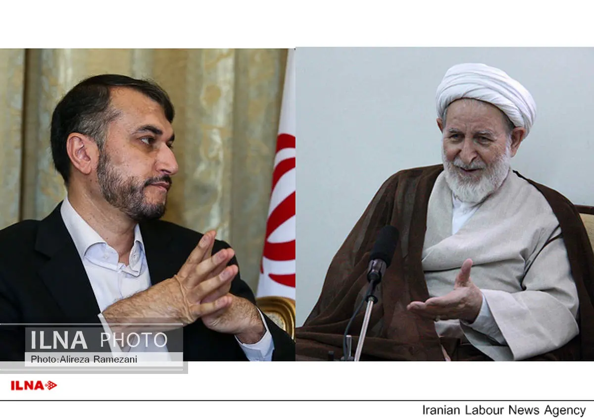 دیدار معاون وزیر خارجه و آیت‌الله یزدی