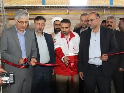 نخستین کارخانه آب معدنی هلال احمر کشور  افتتاح شد