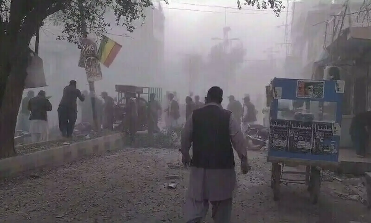 وقوع انفجار در پاکستان با چندین کشته و زخمی