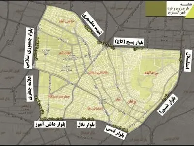 طرح ترافیکی زوج و فرد در مرکز کرج اجرا می‌شود