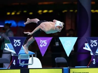 پیشتازی ایران با طلای سامیار عبدلی در شنا