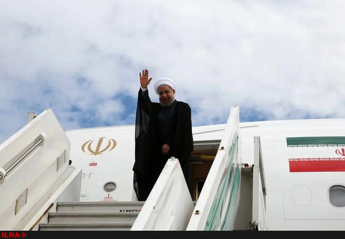 روحانی نیویورک را به مقصد تهران ترک کرد