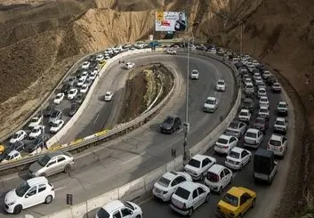 جاده چالوس از ساعت ۱۸ یک‌طرفه می‌شود