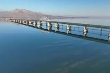 افزایش ۸۷ سانتی متری تراز دریاچه ارومیه