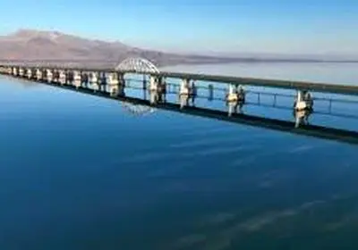 افزایش ۸۷ سانتی متری تراز دریاچه ارومیه