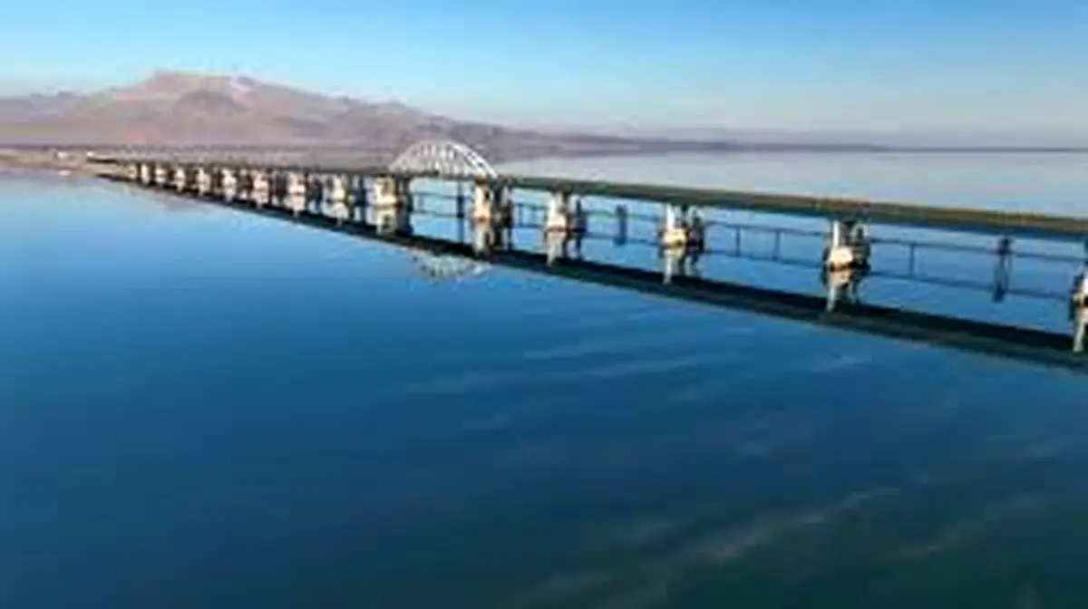 افزایش ۸۷ سانتی متری تراز دریاچه ارومیه