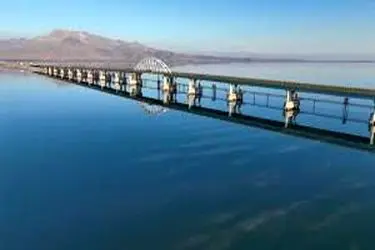 افزایش ۸۷ سانتی متری تراز دریاچه ارومیه
