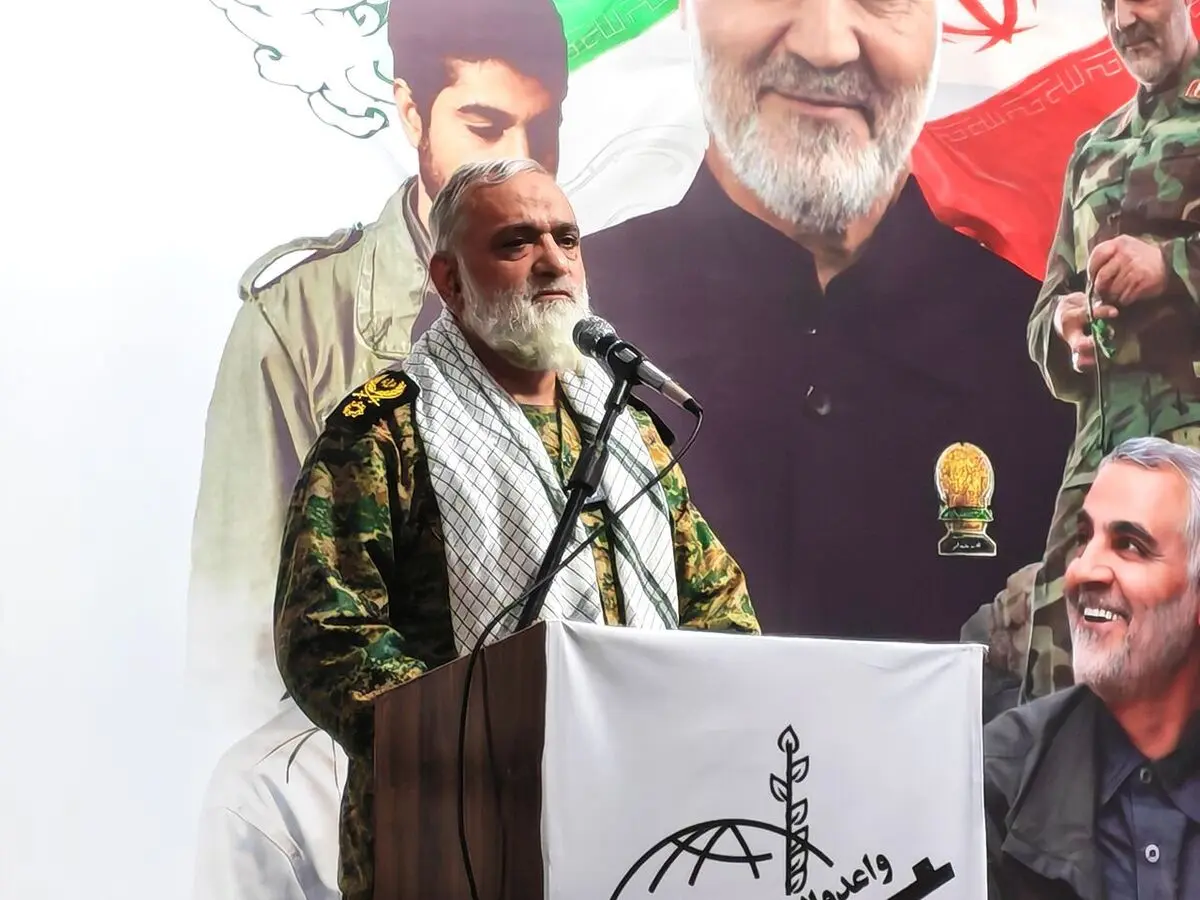 سردار نقدی در اجتماع «جان‌فدا» رشت سخنرانی می‌کند