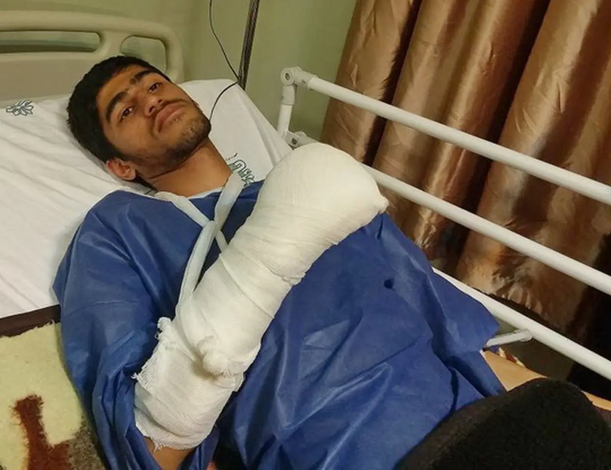 جوان نخبه لرستانی مورد حمله ارازل و اوباش قرار گرفت