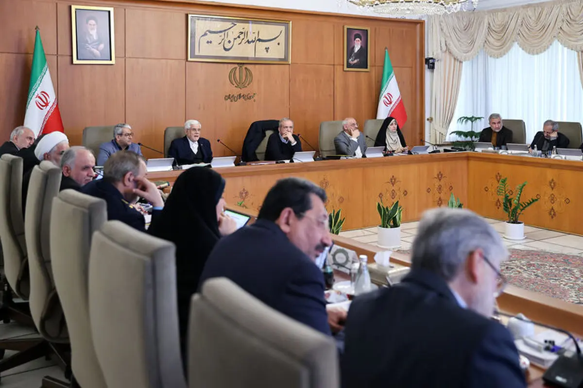 جلسه هیئت دولت برگزار شد