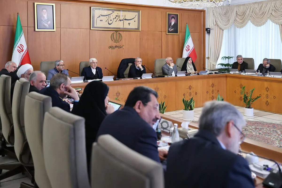 جلسه هیئت دولت برگزار شد