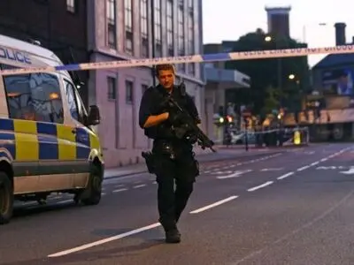 Van rams worshippers leaving London mosque