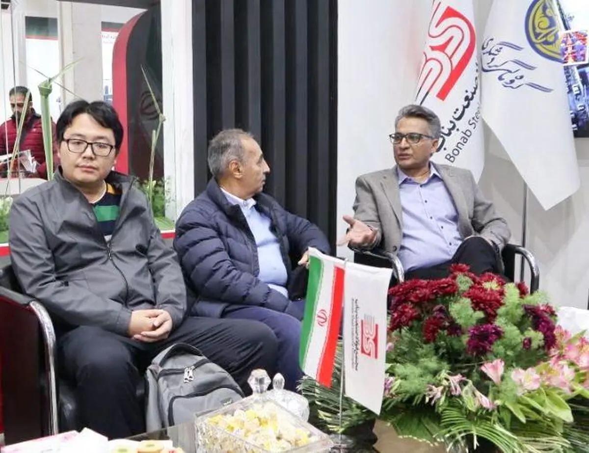 حضور پررنگ مجتمع فولاد بناب در شانزدهمین نمایشگاه بین‌المللی متافو 
