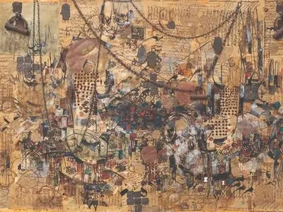 وضعیت اصالت‌سنجی آثار صادق تبریزی از زبان نماینده او/ «حراج تهران بیانیه خوبی داده که مسئولیت آثار را می‌پذیرد