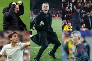 سلطه مطلق مربیان اسپانیایی بر فوتبال اروپا