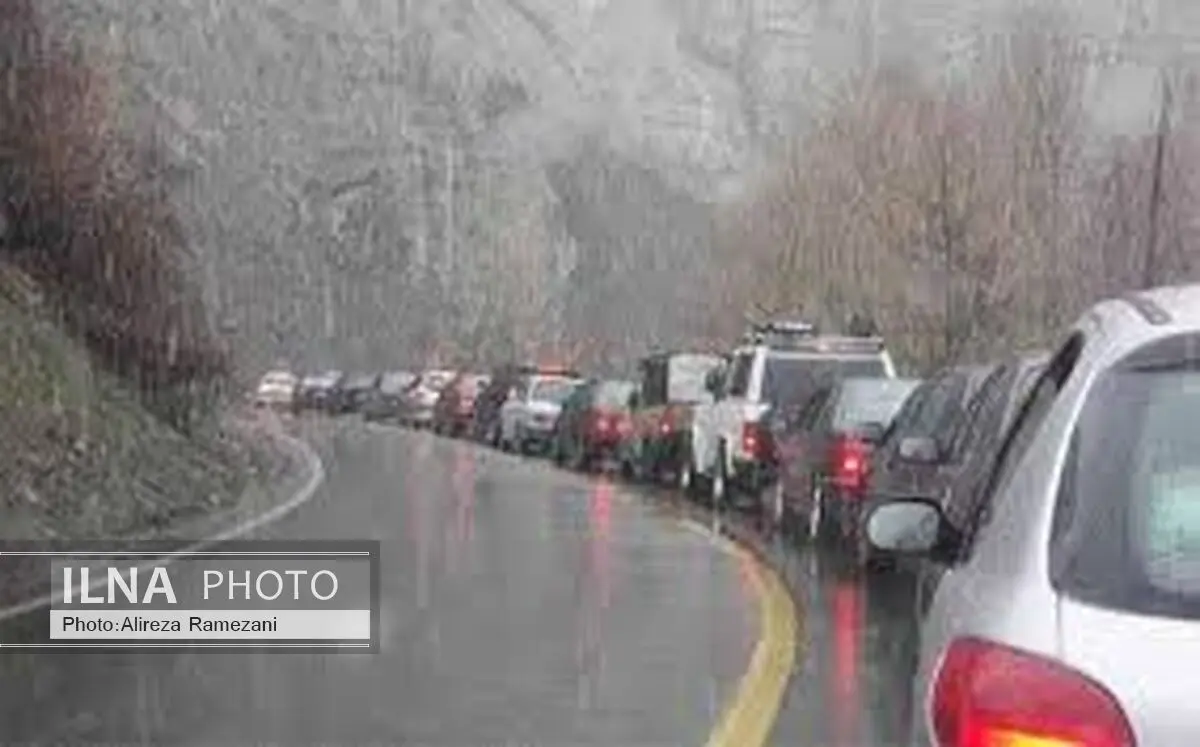 ترافیک نیمه سنگین در شرق استان تهران/ جاده ای تاکنون مسدود نشده است