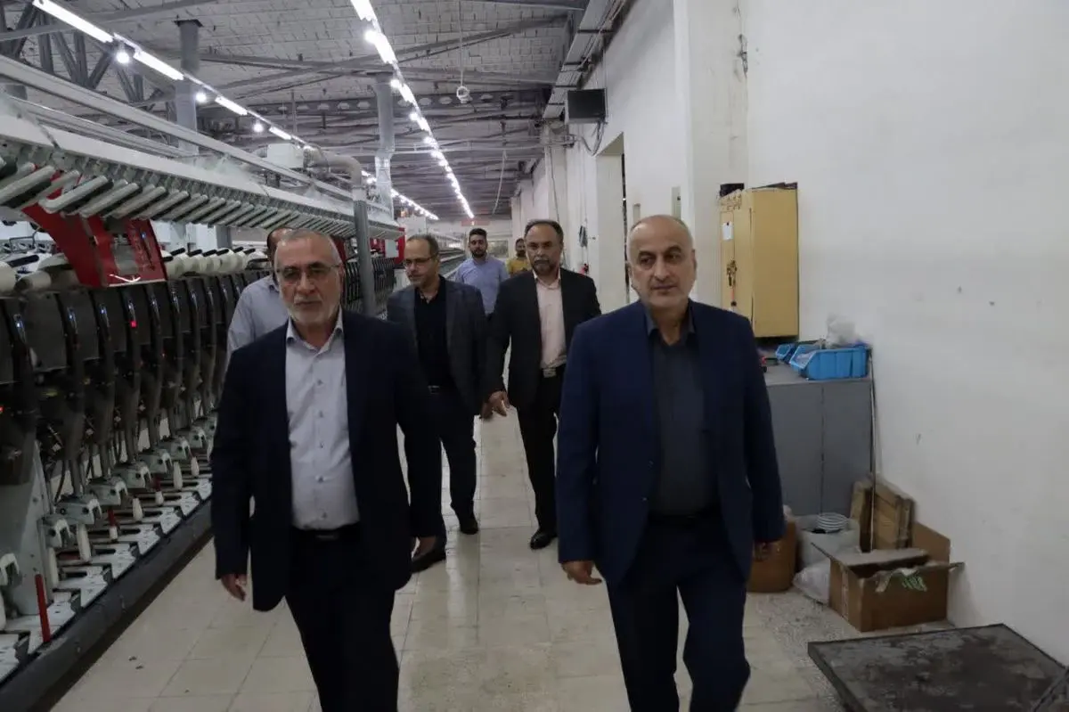 ضربان قلب تولید در ریسندگی گیلان جلوه گر است / تولید پویا در شرایط جنگی قابل تحسین است