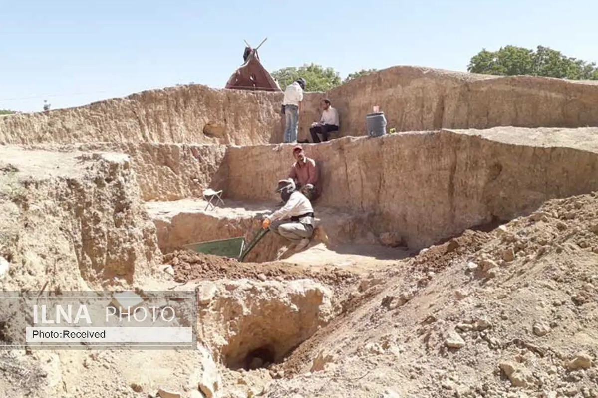 کاوش در یکی از استثنائی‌ترین محوطه‌های باستان‌شناسی ایران/ کشف شواهدی از یک دالان و طاق آجری در تپه نقاره‌چی