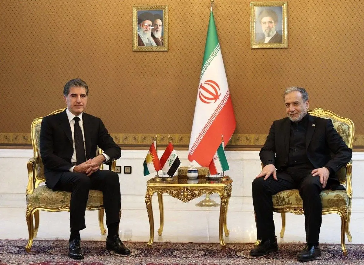 پیام رئیس اقلیم کردستان عراق از دیدار با وزیر امور خارجه کشورمان