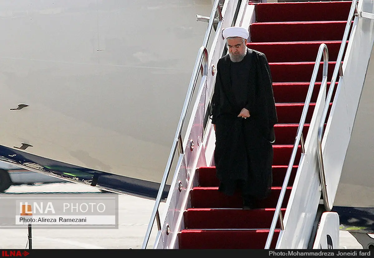 رییس جمهوری وارد مشهد مقدس شد