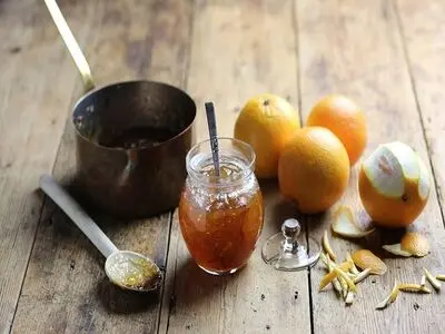 طرز تهیه مربای پوست پرتقال تازه بدون تلخی