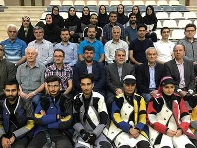 بازدید رییس کمیته ملی المپیک از اردوی تیمهای ملی قایقرانی و تیراندازی