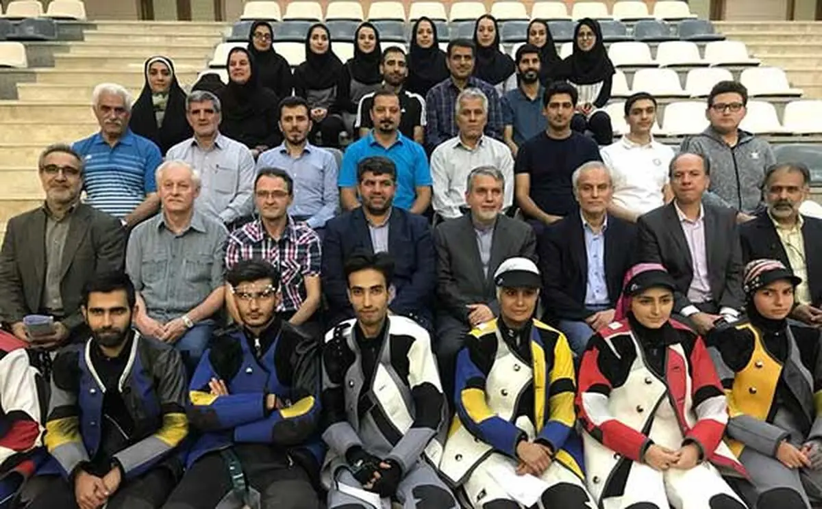 بازدید رییس کمیته ملی المپیک از اردوی تیمهای ملی قایقرانی و تیراندازی
