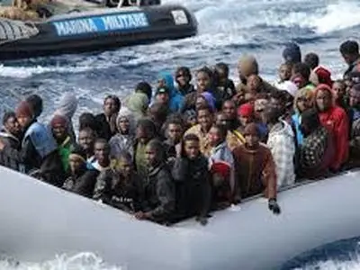 نجات ۴۵۰۰ مهاجر توسط گارد ساحلی ایتالیا