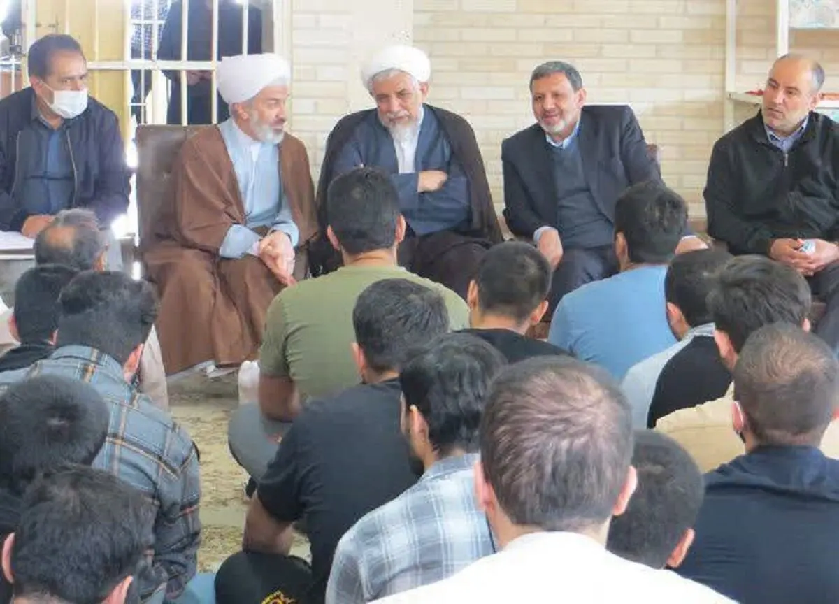 معاون حقوقی و امور مجلس قوه قضائیه از زندان مرکزی بجنورد بازدید کرد