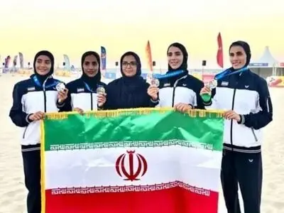  تیم ملی بانوان نجات غریق ایران نایب قهرمان جهان شد


