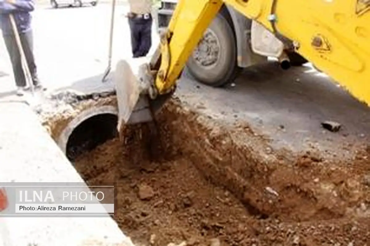 اجرای طرح جمع آوری آب های سطحی در محور رشت- فومن