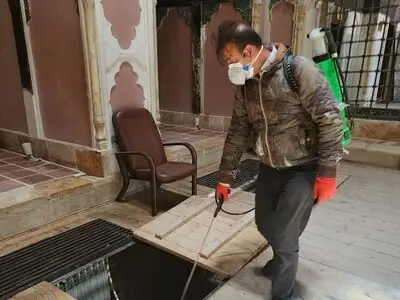 آفت‌زدایی مجموعه جهانی شیخ صفی‌الدین اردبیلی در راستای حفاظت از میراث‌فرهنگی