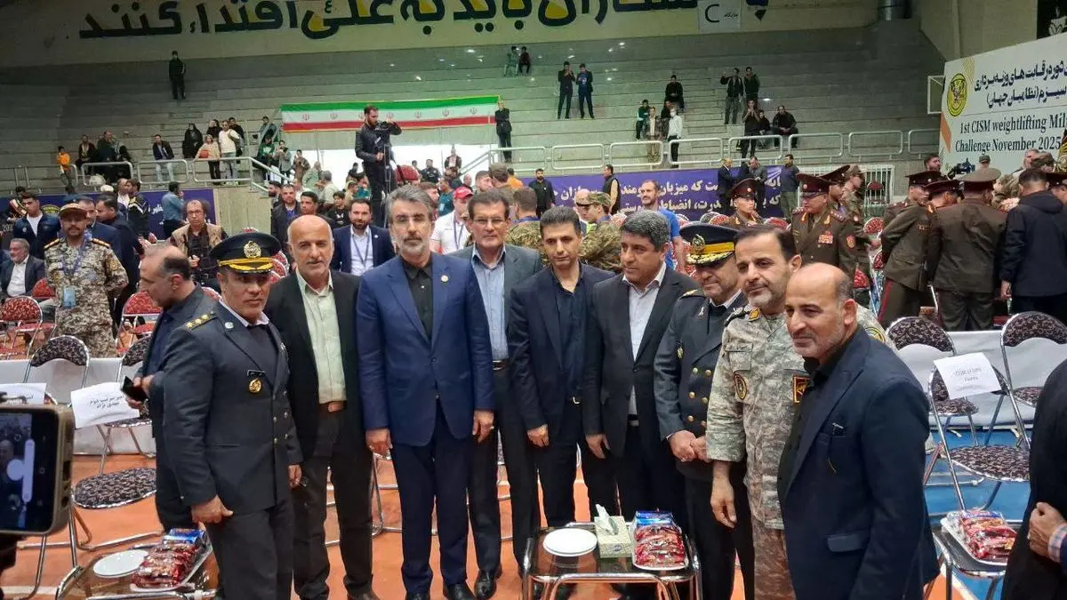 پایان مسابقات وزنه‌برداری ارتش‌های جهان با نایب قهرمانی ایران