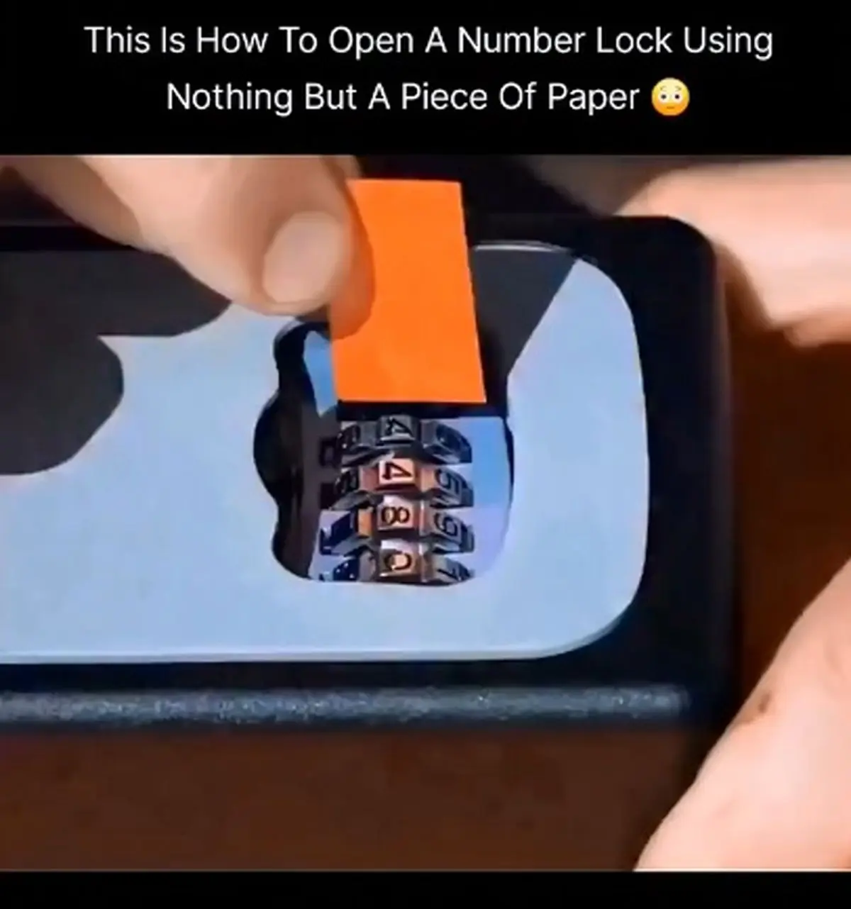 ویدئویی پر بازدید از طریقه باز کردن قفل‌های شماره‌ای